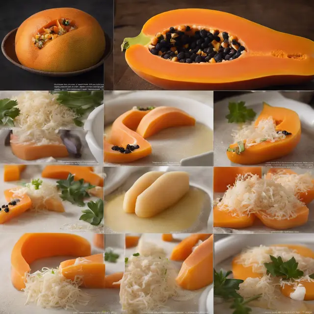 Foto de Papaya with Jicama Filling