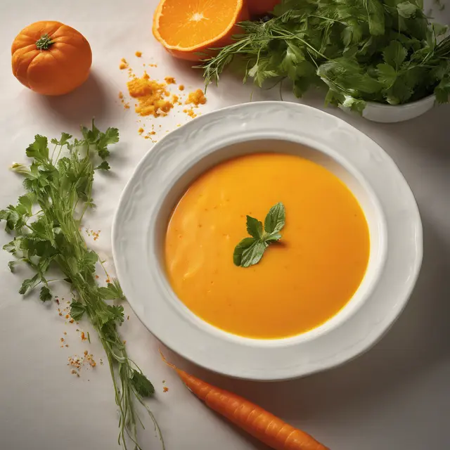 Foto de Cold Carrot and Orange Soup