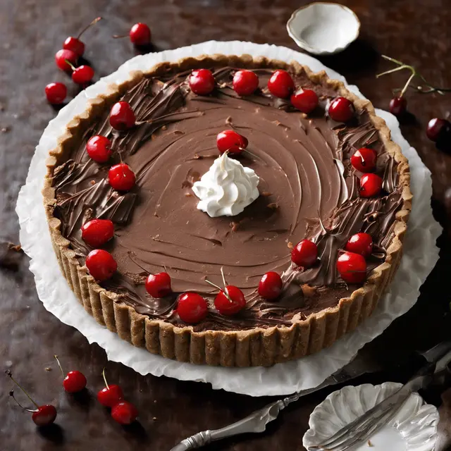 Foto de Frozen Chocolate Mousse Tart