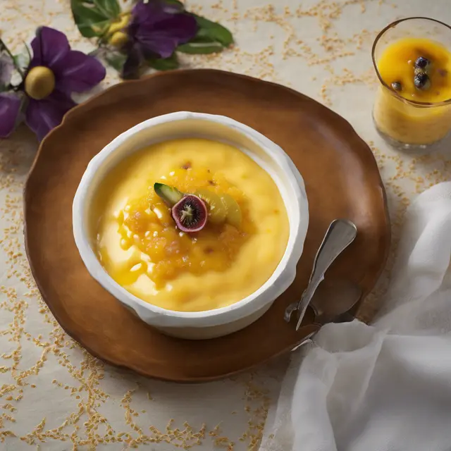 Foto de Sweet Rice Pudding with Passion Fruit