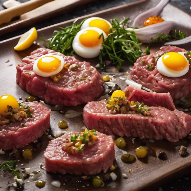 Foto de Tartare Steak with Anchovies