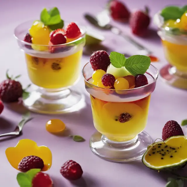 Foto de Wine Jell with Fruits