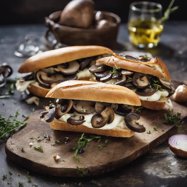 Foto de Paris Mushroom Sandwich