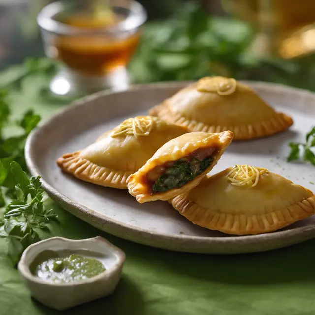 Foto de Sweet Herb Empanada with Sauce