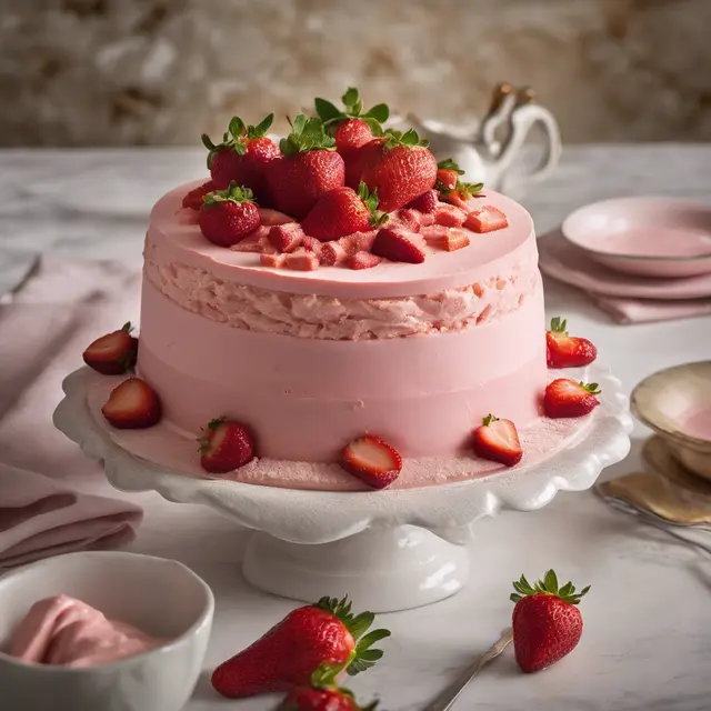 Foto de Strawberry Mousse Cake