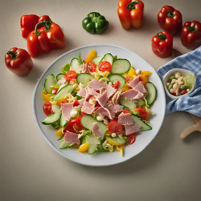 Foto de Mixed Salad with Cucumber Dressing