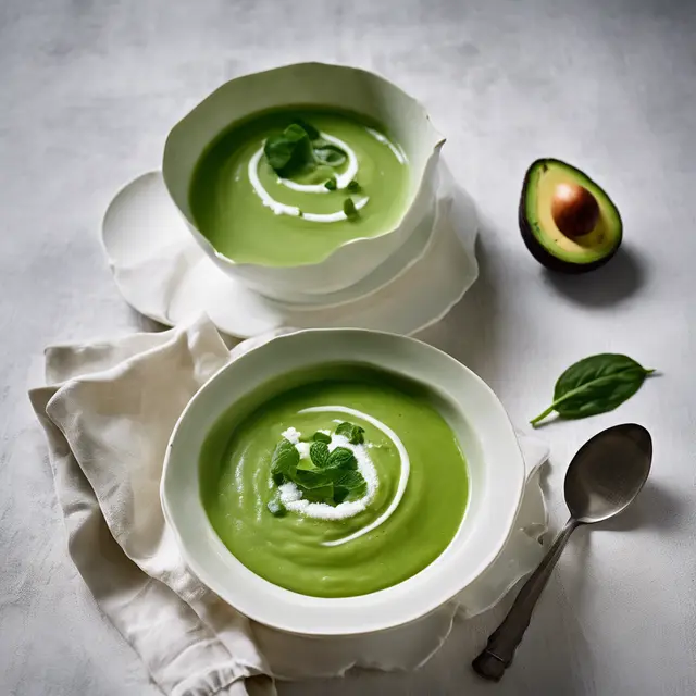 Foto de Cream of Avocado Soup