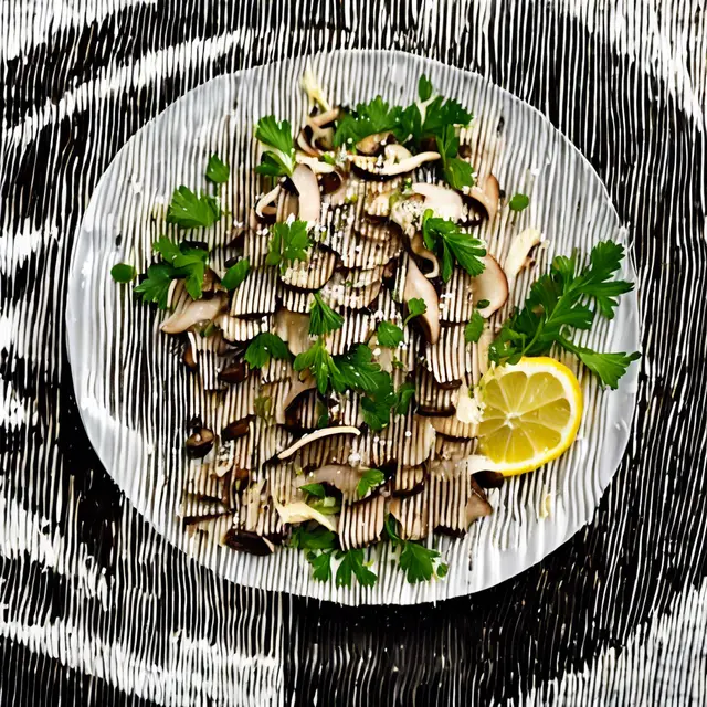 Foto de Mushroom and Parmesan Salad Paris Style