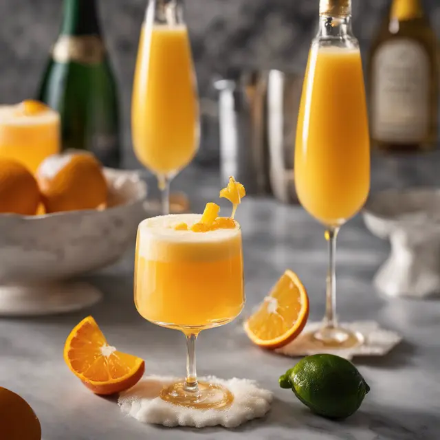 Foto de Gin Fizz with Orange Juice and Champagne