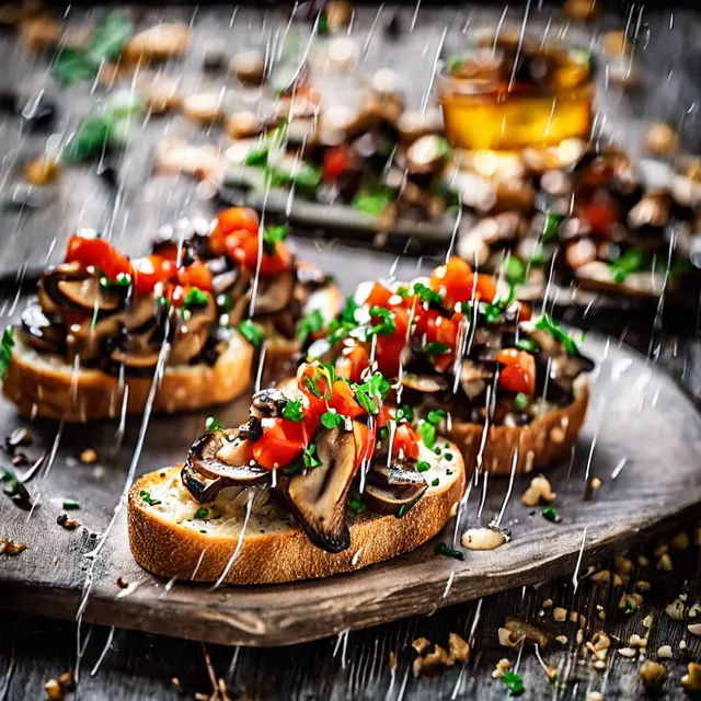 Foto de Shiitake and Shimeji Bruschetta