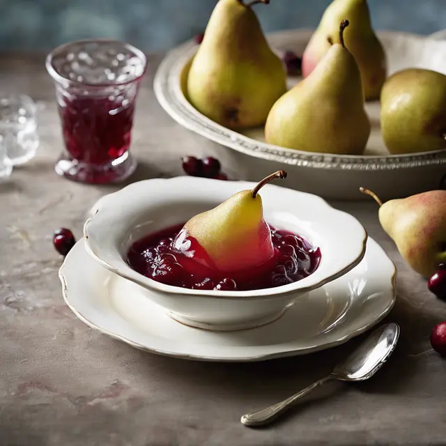 Foto de Pear Compote with Cranberry