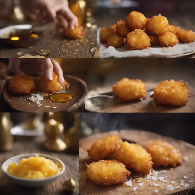 Foto de Golden Coconut Fritters