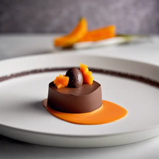 Foto de Papaya and Chocolate Mousse