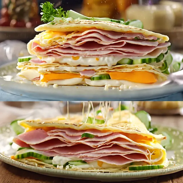 Foto de Crepe Sandwich