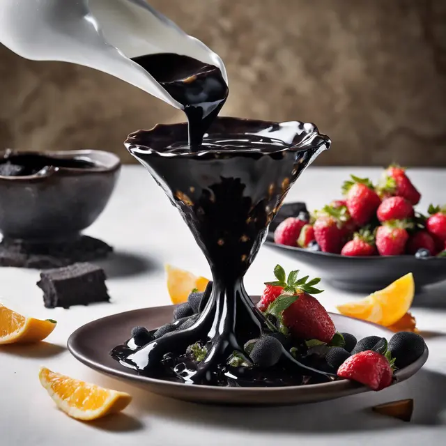 Foto de Squid Ink Chocolate Fondue