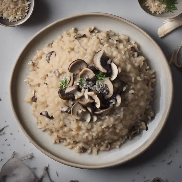 Foto de Dry Mushroom Risotto