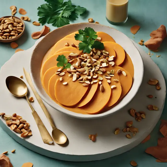 Foto de Sweet Potato and Peanut Cream