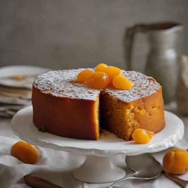 Foto de Sweet Potato Cake with Dried Apricots