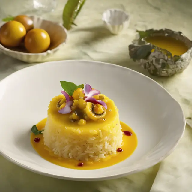 Foto de Sweet Rice with Passion Fruit