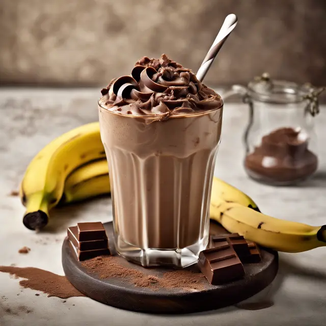 Foto de Chocolate and Banana Shake