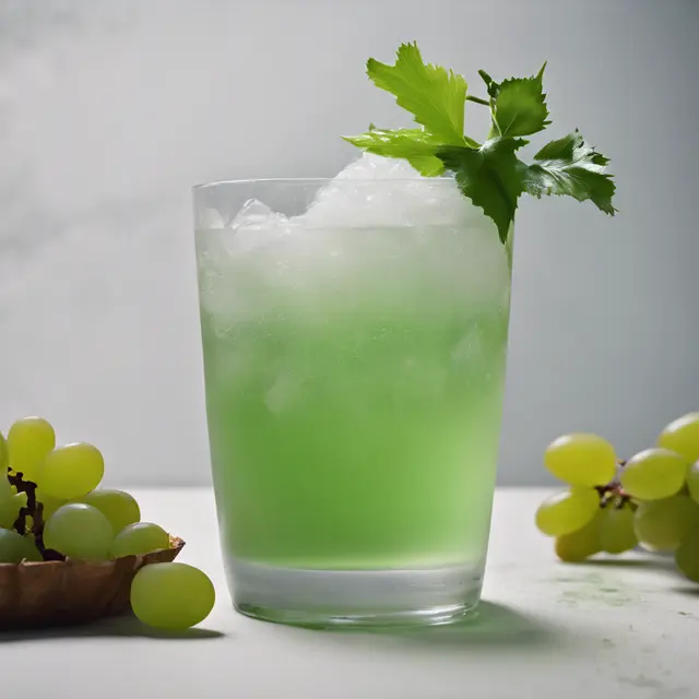 Foto de Green Shrub with Grapes and Coconut Water