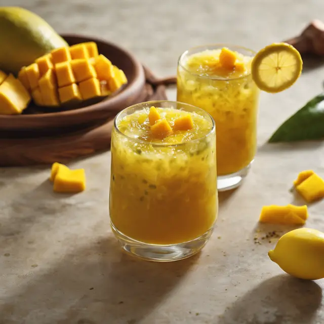 Foto de Mate with Mango and Lemon