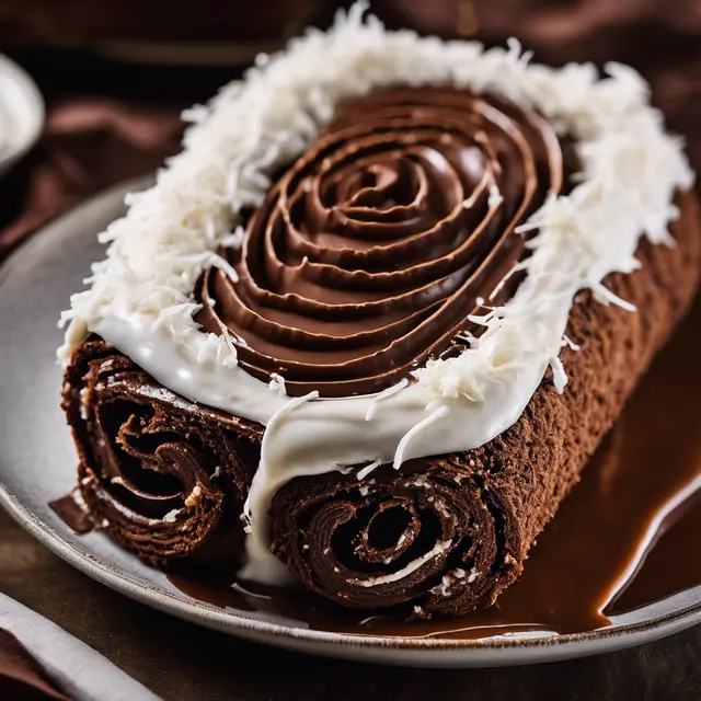 Foto de Chocolate Coconut Roll