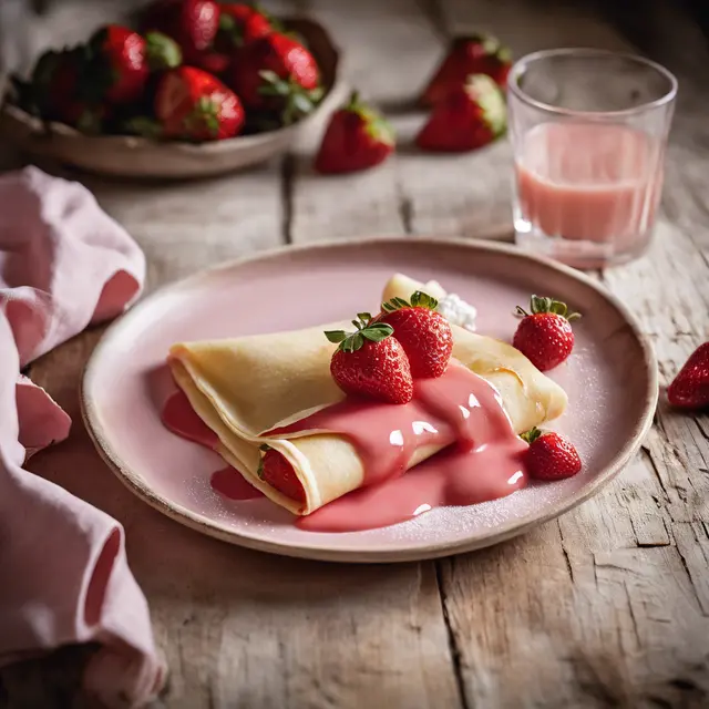 Foto de Strawberry Crepe