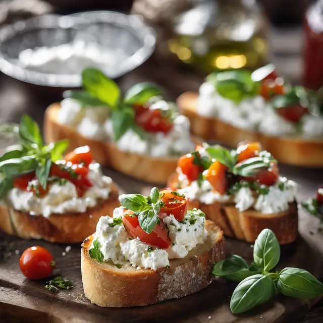 Foto de Ricotta Bruschetta