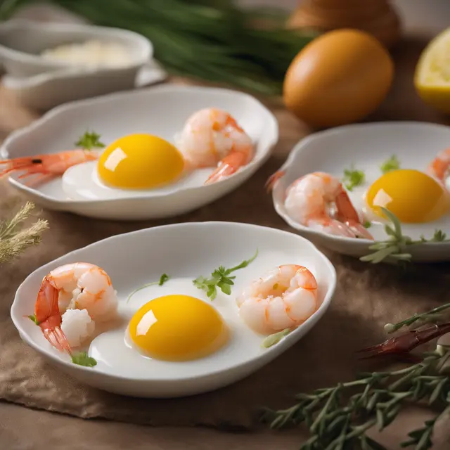 Foto de Filled Eggs with Shrimp