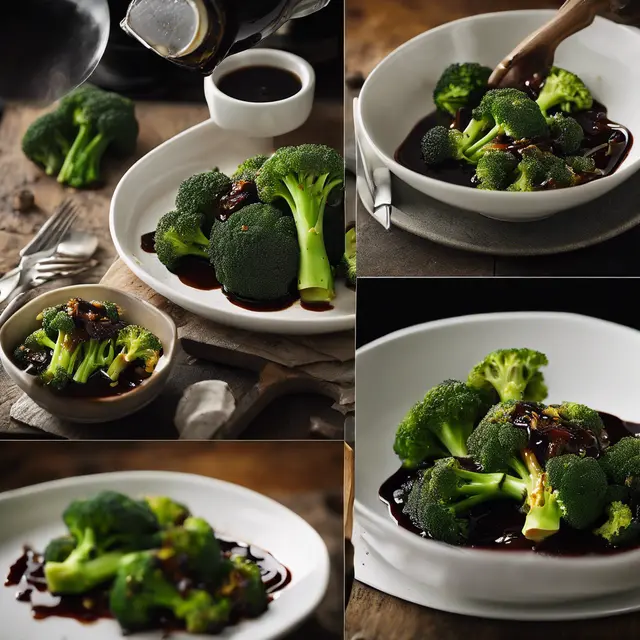 Foto de Braised Broccoli with Balsamic Glaze