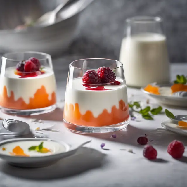 Foto de Shaken Panna Cotta with Yogurt