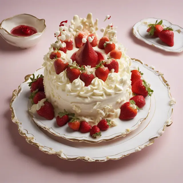 Foto de White Chocolate Strawberry Cream