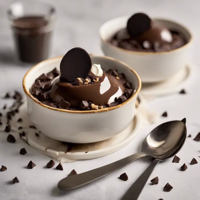 Foto de Crispy Chocolate Spoon Pudding