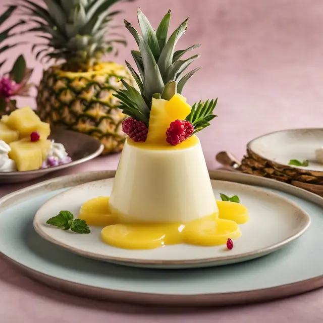 Foto de Pineapple Panna Cotta