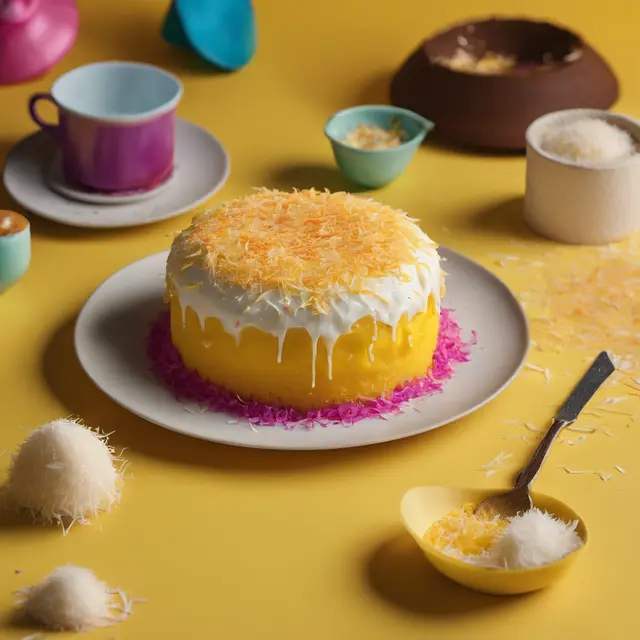 Foto de Coconut Custard Cake