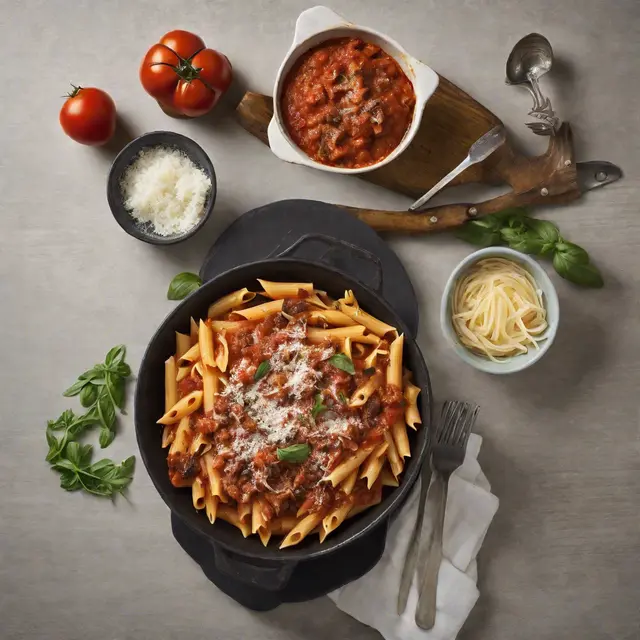 Foto de Eggplant Penne with Tomato Sauce