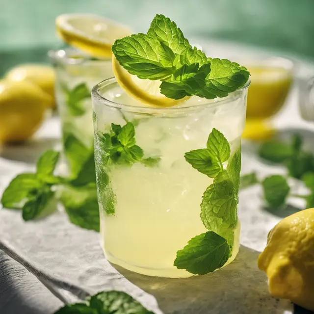 Foto de Lemonade with Mint and Lemon Balm