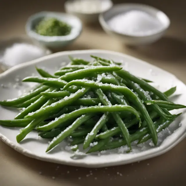 Foto de Green Beans with Salt