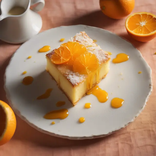 Foto de Condensed Milk Cake with Orange Syrup