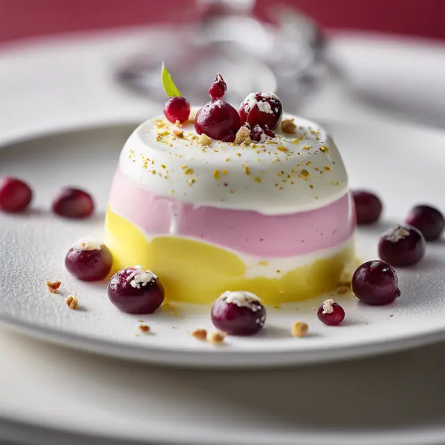 Foto de Lemon and Cranberry Mousse