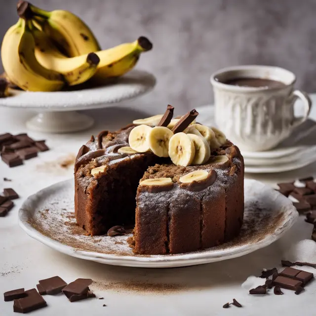 Foto de Banana Cake with Chocolate