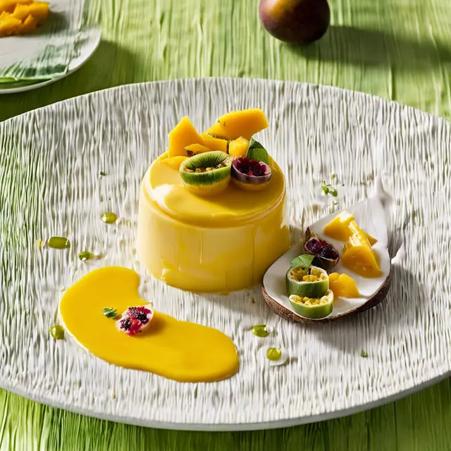 Foto de Mango and Passionfruit Cream