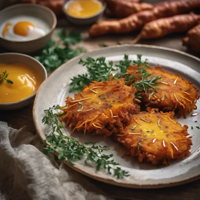 Foto de Sweet Potato and Meat Fritters