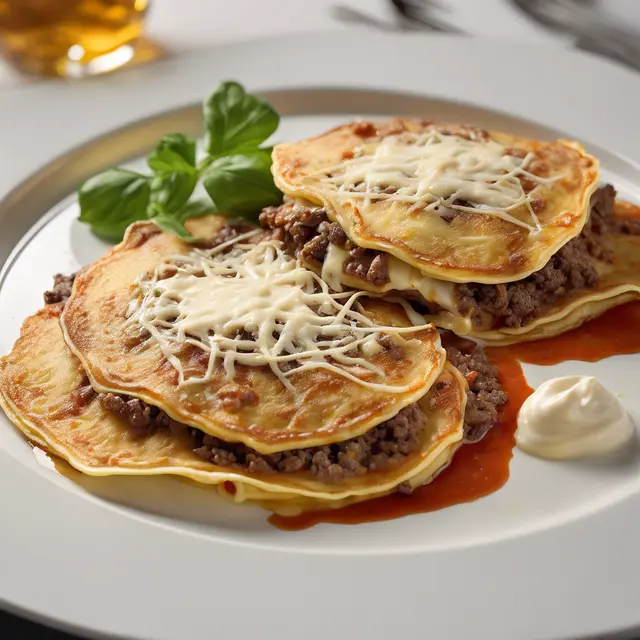 Foto de Gratinated Beef Pancake