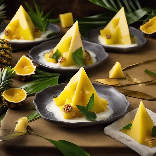 Foto de Pineapple with Passionfruit Syrup