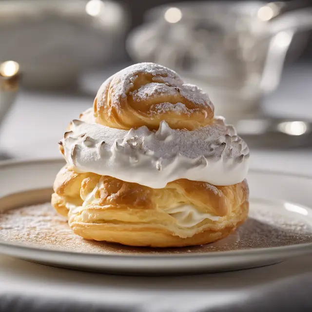 Foto de Cream-Filled Cream Puffs