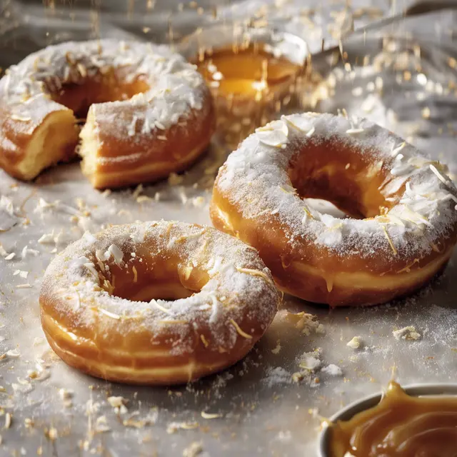 Foto de Cream-Filled Doughnut Ring