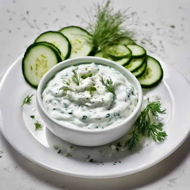 Foto de Greek Yogurt Tzatziki with Garlic Recipe