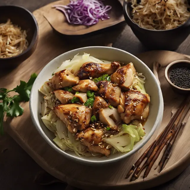 Foto de Oriental Chicken with Cabbage